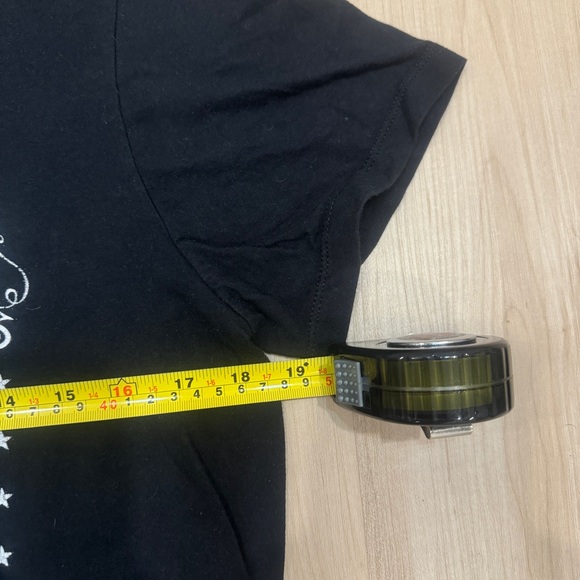 Men’s black Medium Tshirt with Willie Nelson Jack Daniels label style print - Picture 5 of 6